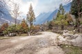 Lachung in North Sikkim , India