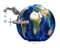 Lack of fresh water on planet Earth