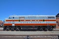 Lackawanna Railroad diesel locomotive, Scranton, PA, USA Royalty Free Stock Photo