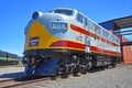 Lackawanna Railroad diesel locomotive, Scranton, PA, USA Royalty Free Stock Photo