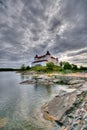 Lacko castle in Sweden Royalty Free Stock Photo