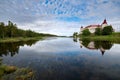 Lacko castle in Sweden Royalty Free Stock Photo