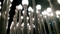 Lacma lights lampost one night at the museum