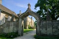 Lacock Abbey Entrance Royalty Free Stock Photo