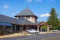 Laconia Passenger Station in Laconia, New Hampshire, USA Royalty Free Stock Photo