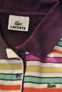 Lacoste shirt Royalty Free Stock Photo