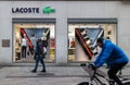 Lacoste storefront Royalty Free Stock Photo