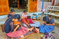 The lacquer workshop in Bagan, Myanmar