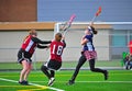 Lacrosse girls game shot