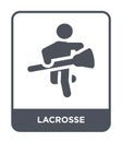 lacrosse icon in trendy design style. lacrosse icon isolated on white background. lacrosse vector icon simple and modern flat