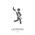 Lacrosse icon. Trendy Lacrosse logo concept on white background