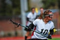 lacrosse player Royalty Free Stock Photo