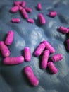 The lactobacillus - close up Royalty Free Stock Photo