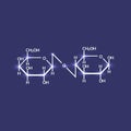 Lactose chemical formula