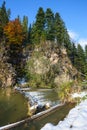 Lacul Rosu or Red Lake, Romania Royalty Free Stock Photo