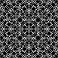 Lacy black and white pattern nine
