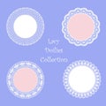 Lacy Doilies frames