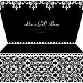 Lacy gift box Royalty Free Stock Photo