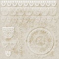 Lacy scrapbook design patterns Royalty Free Stock Photo