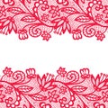 Lacy vintage trim. Royalty Free Stock Photo