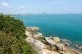 Lad Koh Viewpoint. Look out ocean side. Koh Samui.