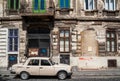 Lada car bandoned building