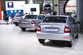 LADA Priora series cars Royalty Free Stock Photo