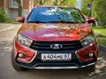 Lada Vesta Car Red