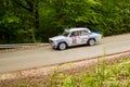 Lada Vfts on Miskolc Rally Hungary Royalty Free Stock Photo