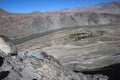 Landscape near nimo village ladakh Royalty Free Stock Photo