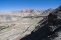 Landscape near nimo village ladakh Royalty Free Stock Photo