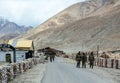 Military base in Ladakah, Northern India