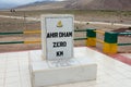 Rezang La War Memorial in Ladakh, India.