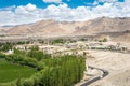 Beautiful scenic view from Thikse Monastery Thikse Gompa in Ladakh, Jammu and Kashmir, India