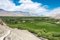 Beautiful scenic view from Thikse Monastery Thikse Gompa in Ladakh, Jammu and Kashmir, India