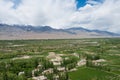 Beautiful scenic view from Thikse Monastery Thikse Gompa in Ladakh, Jammu and Kashmir, India