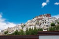 Thikse Monastery Thikse Gompa in Ladakh, Jammu and Kashmir, India.