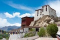 Thikse Monastery Thikse  Gompa in Ladakh, Jammu and Kashmir, India. Royalty Free Stock Photo