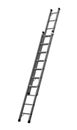 Ladder (Clipping path) isolated on white background Royalty Free Stock Photo