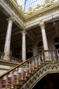 Ladder in Dolmabahce Palace, Istanbul, Turkey Royalty Free Stock Photo