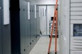 Ladder in Equipment Hall Royalty Free Stock Photo