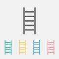 ladder icon stepladder stair staircase climbing