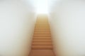 Ladder leading to light Royalty Free Stock Photo
