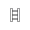 Ladder outline icon