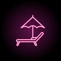 Ladder of the pool icon. Simple thin line, outline vector of web icons for ui and ux, website or mobile application Royalty Free Stock Photo