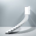 Ladder Stairs Heaven Door Royalty Free Stock Photo