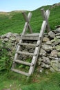 Ladder Stile over Dry Stone Wall