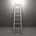 Ladder of Success on background texture