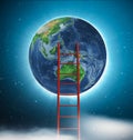 Ladder to earth