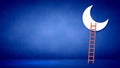 Ladder to moon